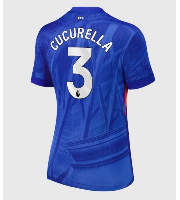 Chelsea Marc Cucurella #3 Replika Hemmatröja Damer 2025-26 Kortärmad